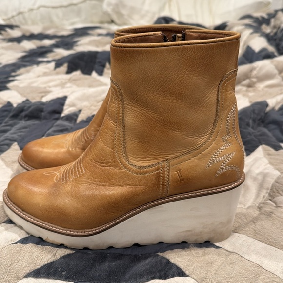 Lucchese Music city wedge boots - Picture 2 of 5